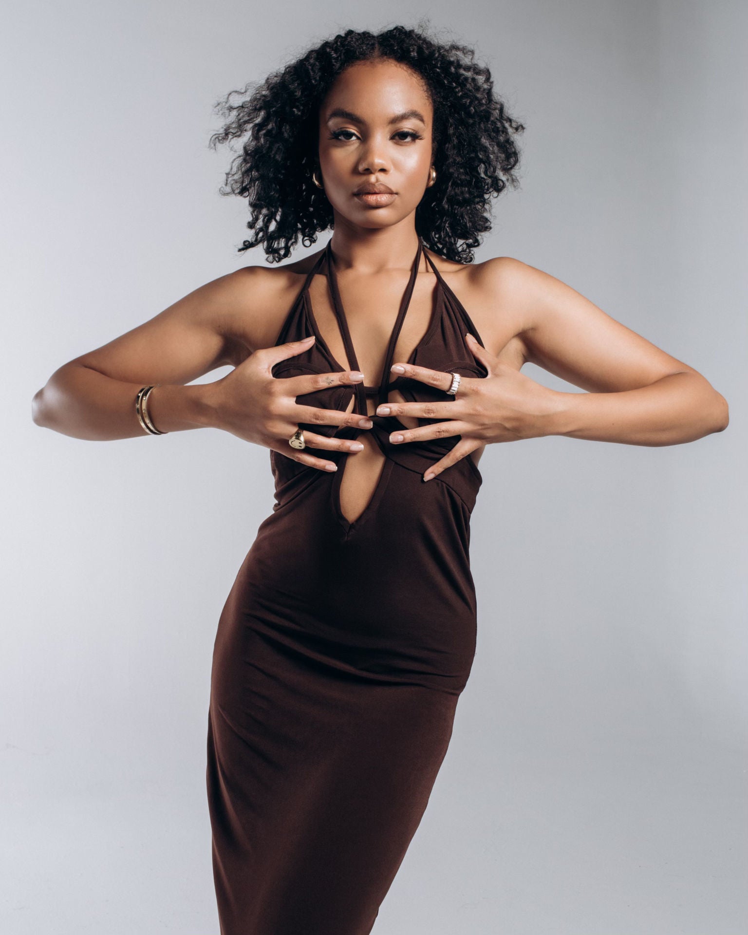 Chocolate Brown Dress